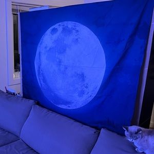 Society6 Moon tapestry
